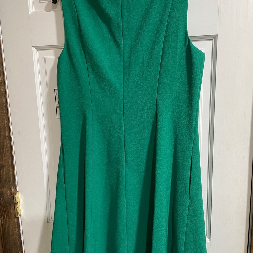 Jessica Howard Vibrant Green Midi Dress